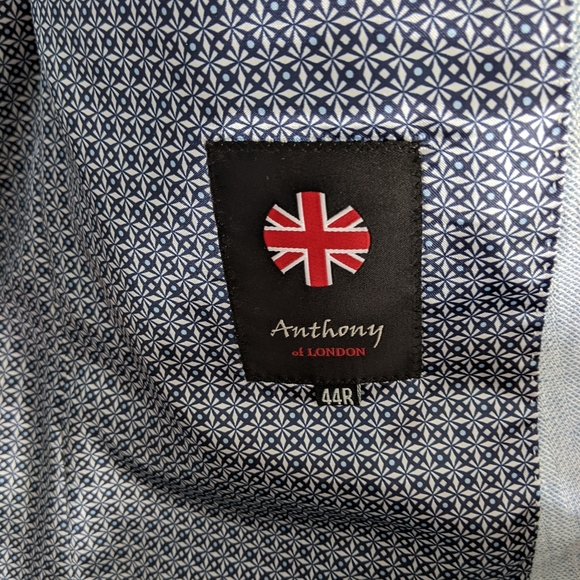 Anthony of London light blue blazer 44R - Picture 2 of 2
